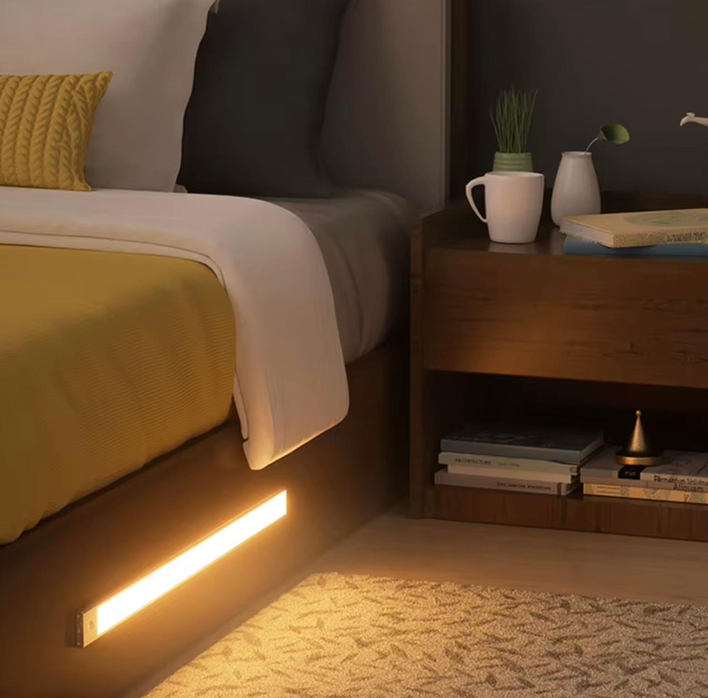 Lampe LED sans fil avec détecteur de mouvement – Éclairage automatique intérieur