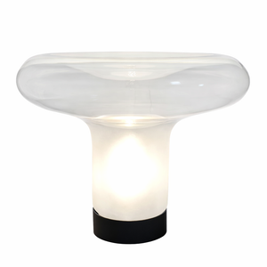 Nordic Glass Table Lamp – Minimal Desk Light LUMEO