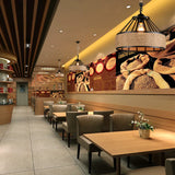 Zhongshan Luminaire American Country Hemp Rope Chandelier Retro Industrial Personality Creative Restaurant Cafe bar Table Lamp