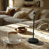 Minimalism Tafellamp Restaurant Cordless Touch Zafferano Pina Pro Led Battery Rechargeable Table Lamp