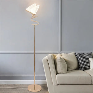 Contemporary LED Butterfly Lighting With Base Creative Design Decorative Floor Lamp Nordic