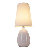 Modern Simple Mini Table Lamp Bedside Light with Black Shade