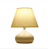 Texturized Curvy Ceramic Table Lamp